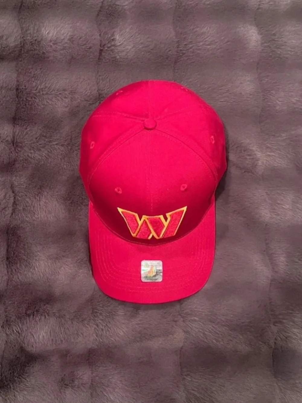 NFL Washington Commanders Burgundy Adjustable Hat - NWOT
